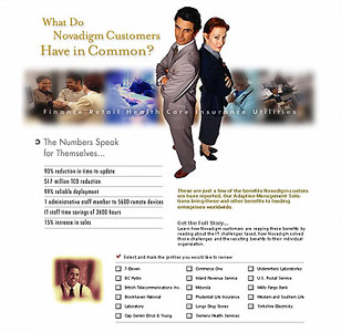 B2B business HTML email web survey design